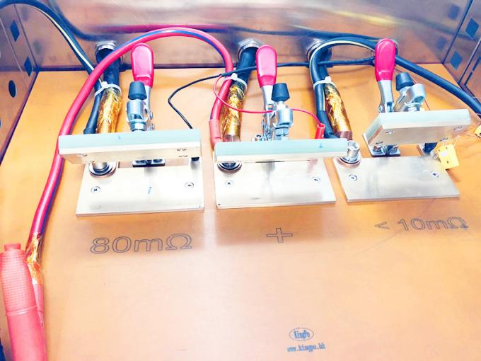 Temperatura-tipo probador del cortocircuito de la batería, probador 2 del cortocircuito de la batería IEC62133