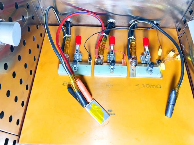 Temperatura-tipo probador del cortocircuito de la batería, probador 4 del cortocircuito de la batería IEC62133
