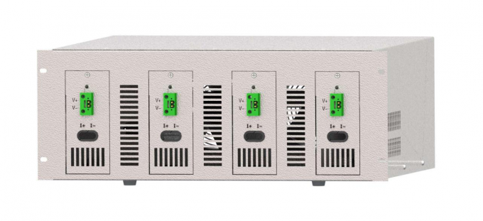 La prueba de la batería de 72V5A 4ch trabaja a máquina la alta precisión y el tipo ahorro de energía probador 0 de la reacción de la capacidad de la batería