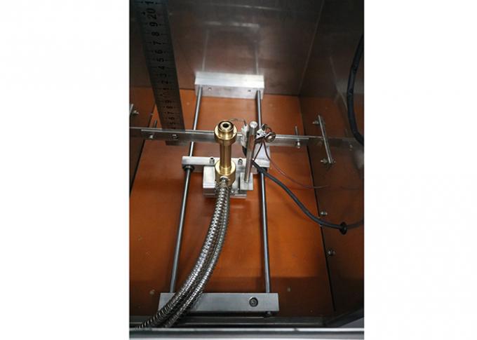 Equipo de prueba de la inflamabilidad IEC60332, vertical del solo cable que quema la cámara eléctrica 1000w 1 de la prueba de control del ³ de 1 M