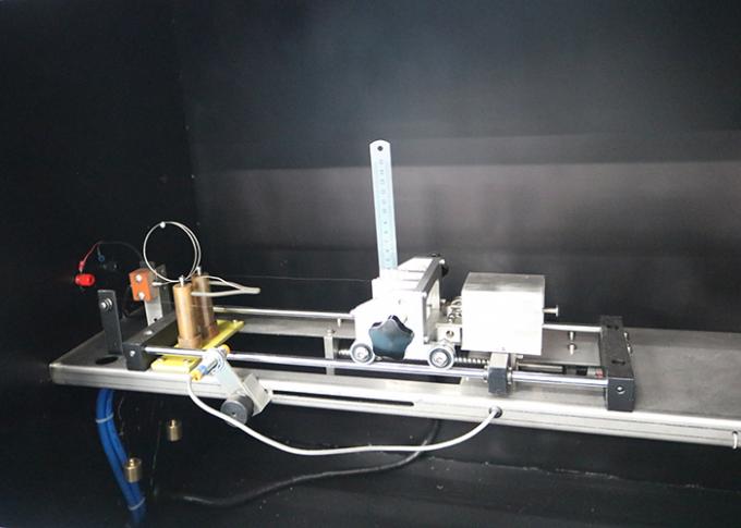 Equipo de prueba de la inflamabilidad IEC60332, vertical del solo cable que quema la cámara eléctrica 1000w 2 de la prueba de control del ³ de 1 M